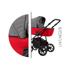 Комбинирана количка Baby Merc La Noche col.02B 2 в 1