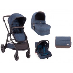 Комбинирана количка 3 в 1 Maui Blue