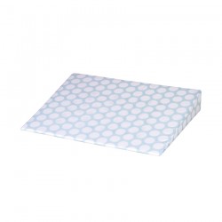 ВЪЗГЛАВНИЧКА AIR COMFORT 60/45/9 CM СИНИ КРЪГОВЕ