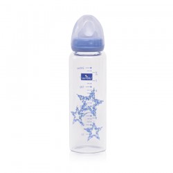 СТЪКЛЕНО ШИШЕ С БИБЕРОН ANTI-COLIC 240 МЛ