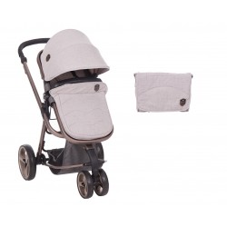 Комбинирана количка 2 в 1 Amica Grey