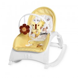 ШЕЗЛОНГ ENJOY YELLOW GIRAFFE