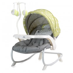 ШЕЗЛОНГ DREAM TIME GREEN&GREY ELEPHANT