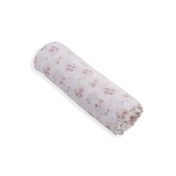 Лятно одеяло от муселин 90/90cm Flowers