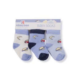 Бебешки памучни термо чорапи SKY BLUE 2-3 години