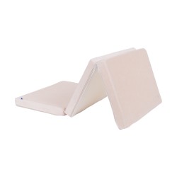 Сгъваем матрак 60/120/5 cm Beige Velvet
