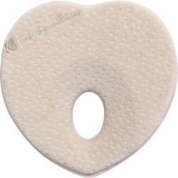 Мемори ергономична възглавница Heart Beige Velvet