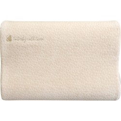 Мемори ергономична вентилирана възглавница Beige Velvet