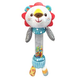 Дрънкалка с топчета Leo the Lion