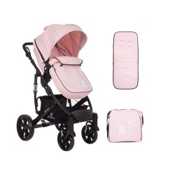Комбинирана количка 2 в 1 Beloved Light Pink