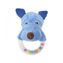 ДРЪНКАЛКА КРЪГ LORELLI TOYS КУЧЕ СИНЬО