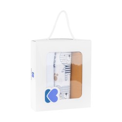 Комплект 3бр муселинови пелени 75х80см Bear Beige